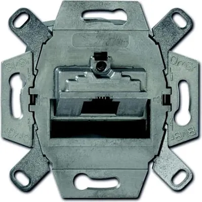 Produktbild von Busch-Jaeger UAE-Eins., Cat. 6A iso, 1x8, 0218/11-101, 1 Stk.