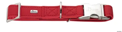 Produktbild von HUNTER Halsung Softie Alu-Strong M, rot