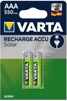 Produktbild von VARTA NiMH Akku "RECHARGE ACCU Solar" Micro (AAA/HR03)