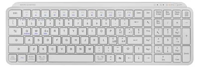 Produktbild von Mars Gaming MK-SILENKEYS, Italienisch, Kabellose Kompakte Full-Format-Tastatur,