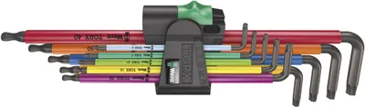 Produktbild von Wera 967/9 TX XL Multicolour 1 Winkelschlüsselsatz