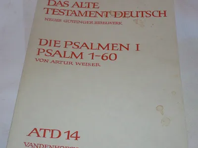 Produktbild von Die Psalmen I