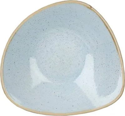 Immagine prodotto di Ciotola triangolare Churchill in gres, blu uovo di anatra, 200 mm, (12 pezzi)