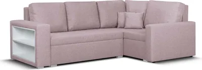 Produktbild von Ecksofa mit Schlaffunktion MILO1 - Rosa