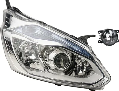 Immagine prodotto di Johns, Fari alogeni adatti per Ford Transit Custom 12 12-17 H7 H15 Re. + nebbia 1801816 1778054 1779184 1783374 1811478 1866441 BK2113D152BD B