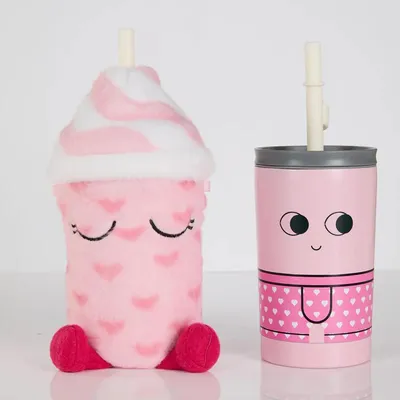 Immagine prodotto di Asobu - Tazza termica "Fuzzie Lulu the Love Bug", capacità 360 ml