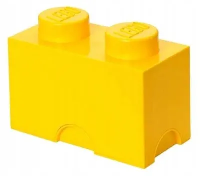 Produktbild von LEGO - Storage Brick 2 gelb