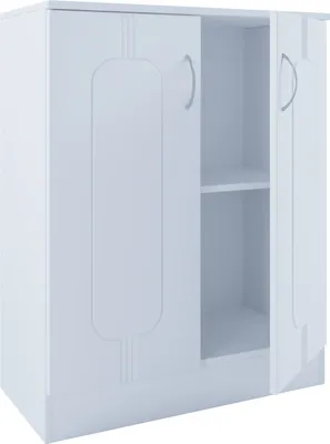 Immagine prodotto di Cassettiera in legno | Tavolino con ante girevoli | Dimensioni ca. H. 87 x W. 70 x D. 36 cm - Balia