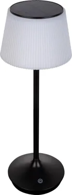 Produktbild von Näve Leuchten LED Außentischleuchte EMMI mit LED Platine dimmbar LED Außentischleuchte EMMI mit LED Platine dimmbar Außentischleuchten - LED / CCT Solar-/ Akkutischleuchte "EMMI" H: 38cm almond, Tischlampe für den Außenbereich im Scandi Stil aus Metall und Kunststoff in beige, 38 cm hoch, Ø 13 cm, LED Platine – dimmbar – Berührungssensor – CCT-Wechsler
