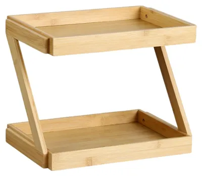 Image de Étagère de cuisine, bambou,