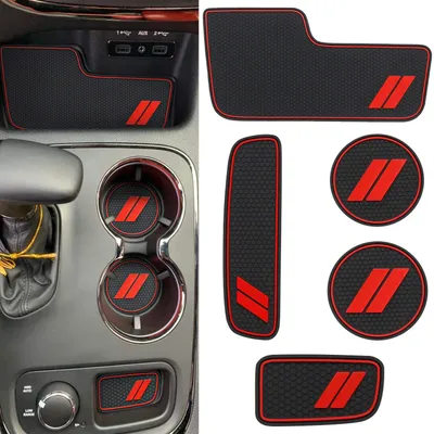 Productafbeelding van REMOCH Accessoires voor Dodge Durango, modeljaren 2014-2020: bekerhouderinzetstuk, premium kwaliteit, interieuraccessoire