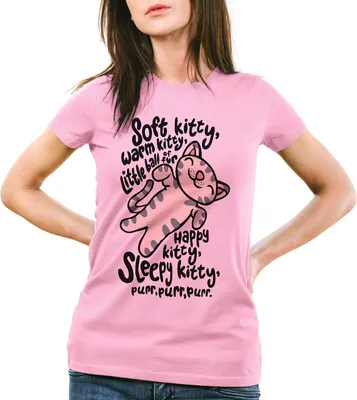 Produktbild von style3 Soft Kitty Damen T-Shirt Penny, Farbe:Pink, Größe:M