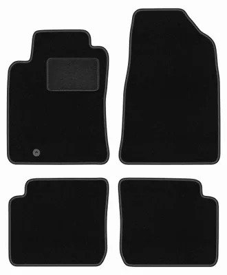 Zdjęcie produktu dla Dywaniki samochodowe welurowe LUX do: Toyota Camry IV (1994-1998, sedan) czarne, z mocowaniami