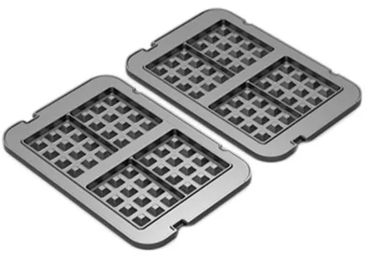 Zdjęcie produktu dla AENO AEGWP1 Płyta do gofrów 290x234 mm do grilli EG1/EG5 Czarna