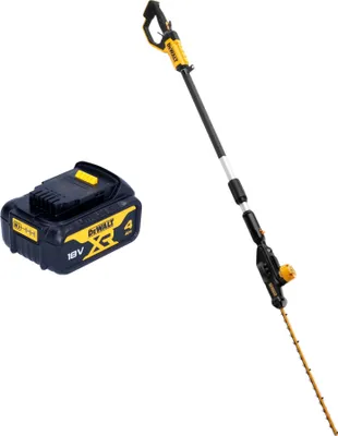 Zdjęcie produktu dla Akumulatorowe nożyce do żywopłotu DeWalt DCMPH 566 N 18 V 55 cm + 1x akumulator 4,0 Ah - bez ładowarki