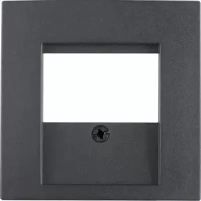 Produktbild von Berker 6810331606, Anthrazit, Thermoplast, konventionell, Berker, Matte, S.1/B.3/B.7