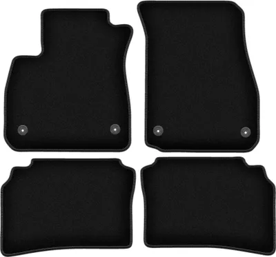 Immagine prodotto di Tappetini in velluto per Opel Insignia B (2017-, liftback, berlina, station wagon, sports tourer) neri, set 4 pz, con fissaggi