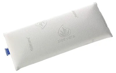 Visco-Kissen 75 cm, mit Reißverschluss, Aloe-Vera, Nackenstütze