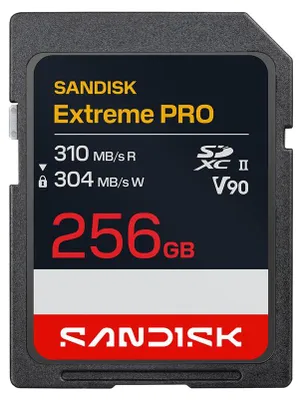 Obrázek produktu pro SanDisk Extreme PRO – Paměťová karta – 256 GB
