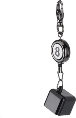 Produktbild von Billiards Snooker Pool Cue -Kreidehalter mit Riemenclips Retractable Tischzubehör