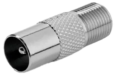 Produktbild von VIVanco™Adapter Typ F auf 9,5 mm Koaxialbuchse