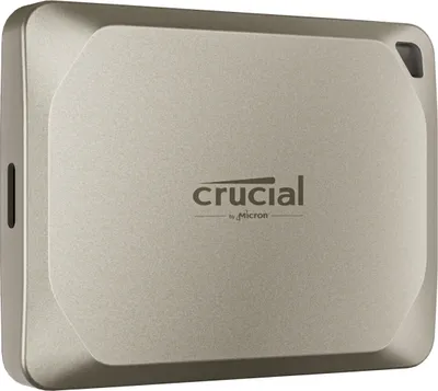 Image de Crucial X9 Pro, 2 To, USB Type-C, 3.2 Gen 2 (3.1 Gen 2), 1050 Mo/s, 10 Gbit/s, Beige