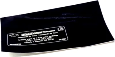 Zdjęcie produktu dla VOLVO naklejka plakietka rekomendacja oleju 31416624 OE