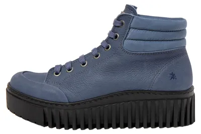 Image de Art Bottines pour Femme 1532 NOBUCK OCEAN/BRIGHTON Couleur Bleu