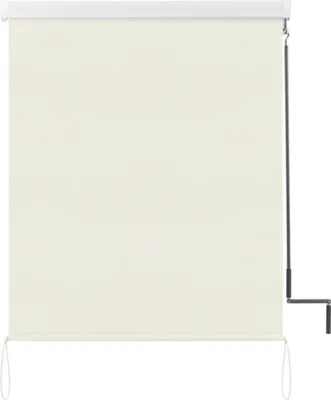 Image de Store - Beige - 140×140cm - Occultant - Pour Balcon - Sans Percer