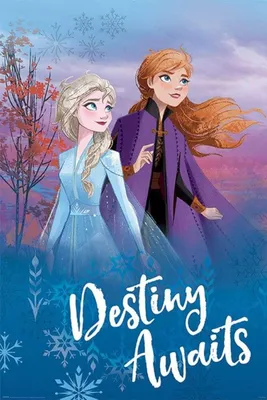Obrázek produktu pro Plakát Frozen 2 Osud čeká 61x91,5cm