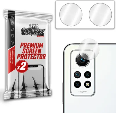 Image de GrizzGlass Xiaomi HybridGlass - Film de protection pour l'appareil photo du Redmi Note 12 Pro 4G