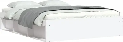 Obrázek produktu pro Rám postele bílý 150 x 200 cm King Size