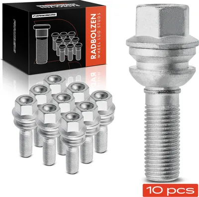 Image de Frankberg 10x Vis de roue pour VW Touareg Transporter T5 Multivan Audi Q7 Porsche