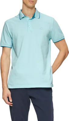 Zdjęcie produktu dla s.Oliver 2161571.6045.3XL, koszulka polo, Męski, Turkusowy, 3XL, Casual, Kołnierzyk polo