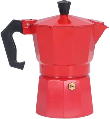 Zdjęcie produktu dla Aluminiowy ekspres do kawy, 150 ml, 3 filiżanki, do użytku domowego, ekspres do kawy i herbaty typu moka