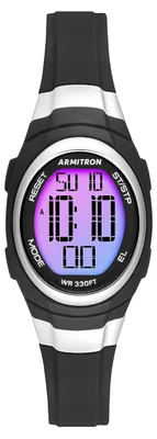 Productafbeelding van Armitron Sport dameshorloge, digitaal chronograaf, met horlogeband van kunststof, model 45/7034, lichtgewicht