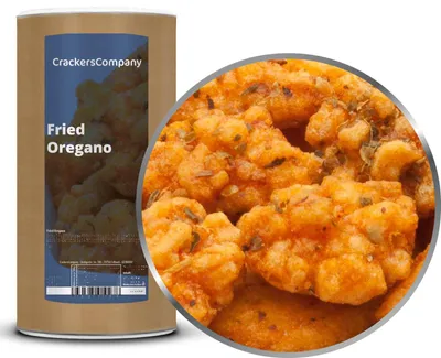 Produktbild von CrackersCompany Oregano-Cracker (Fried Oregano), Membrandose 300 g