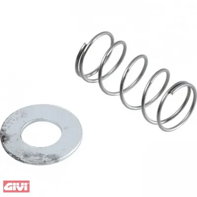 Image de Ressort de bouton-pression GiVi avec rondelle pour E52 / E41 / E460 / E360 / E28 / E45 / E38 / E36