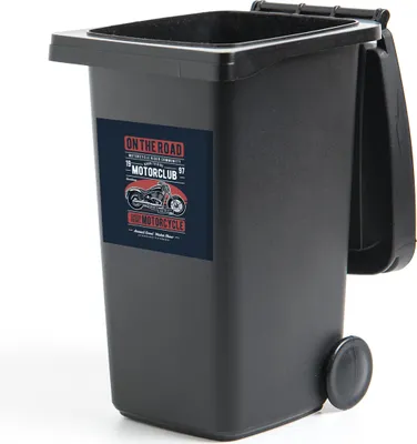 Produktbild von MuchoWow® - Abfall-Aufkleber - Container - für Abfallcontainer
