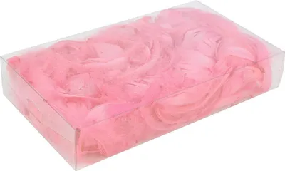 Produktbild von Dekolo Federn zur Dekoration oder für die Inneneinrichtung weich und flauschig im Griff Rosa 35g