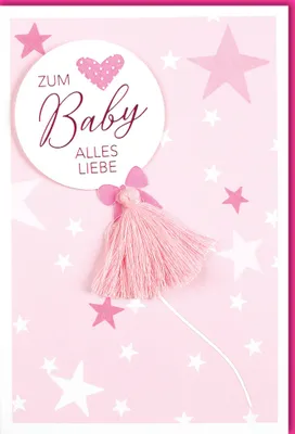 Produktbild von Geburt – Baby – Freudiges Ereignis - Karte mit Umschlag 12