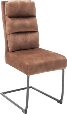 Produktbild von Schwingstuhl Küchenstuhl Freischwinger Esszimmerstuhl "Labrea I" (2-er Set) Braun