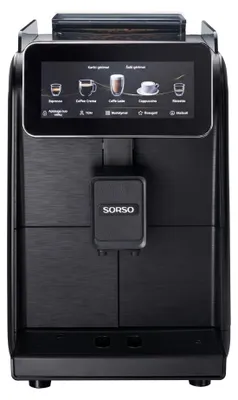 Produktbild von SORSO Terra T2 Kaffeevollautomat mit Cold Brew / Eiskaffee – Schwarz