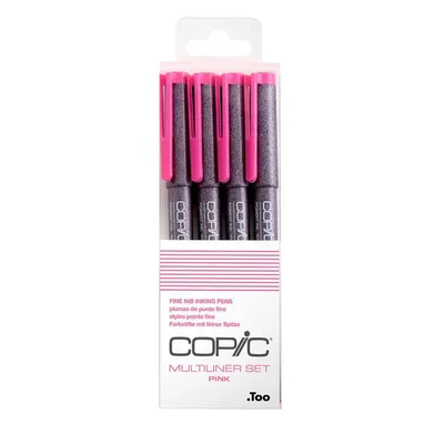Zdjęcie produktu dla Wkładki techniczne COPIC, 4szt. różowe