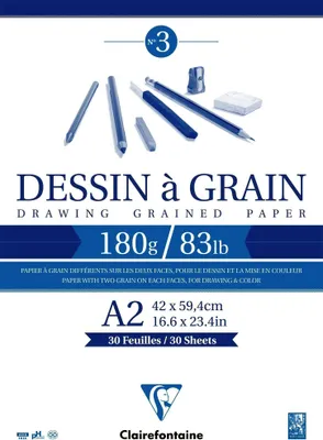 Produktbild von Clairefontaine 3329680966206, Kunstpapier, 180 g/m², 20 Blätter