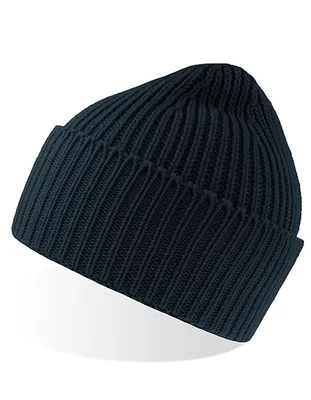Produktbild von Atlantis OAKB | Oak Beanie Recyceltes Polyester - Farbe: Navy - Größe: One Size
