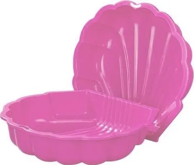 Produktbild von sandkasten mit Deckel Schelp 87 x 78 x 18 cm rosa