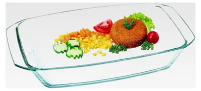 Produktbild von Rechteckige Auflaufform, 4,8 l, Glas