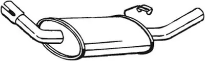 Zdjęcie produktu dla Tłumik tylny PREISHAMMER (1220-0499) do Ford Orion II Escort IV III I |