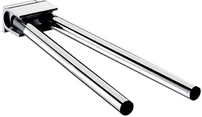 Zdjęcie produktu dla EMCO wieszak na ręczniki System 2 2-ramienny, obrotowy, 346 mm chrom